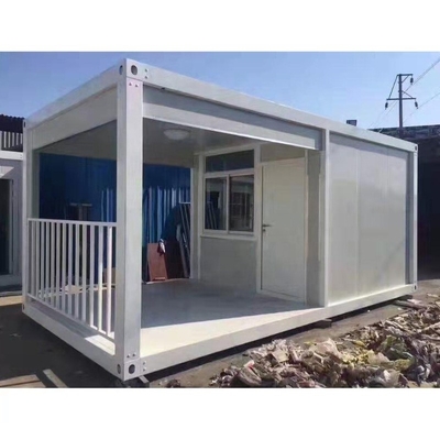 Modern portable ready made modular luxury china flat pack container sandwich panel prefab housing prices